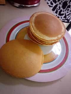 Una foto de Hot cakes esponjosos