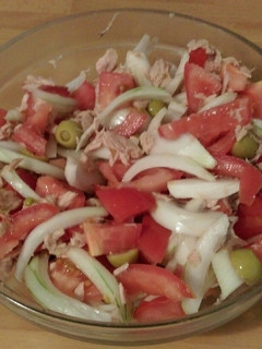 Una foto de Ensalada de tomate