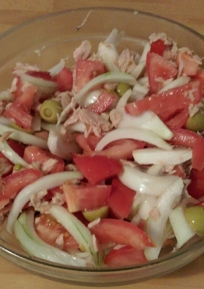 Una foto de Ensalada de tomate