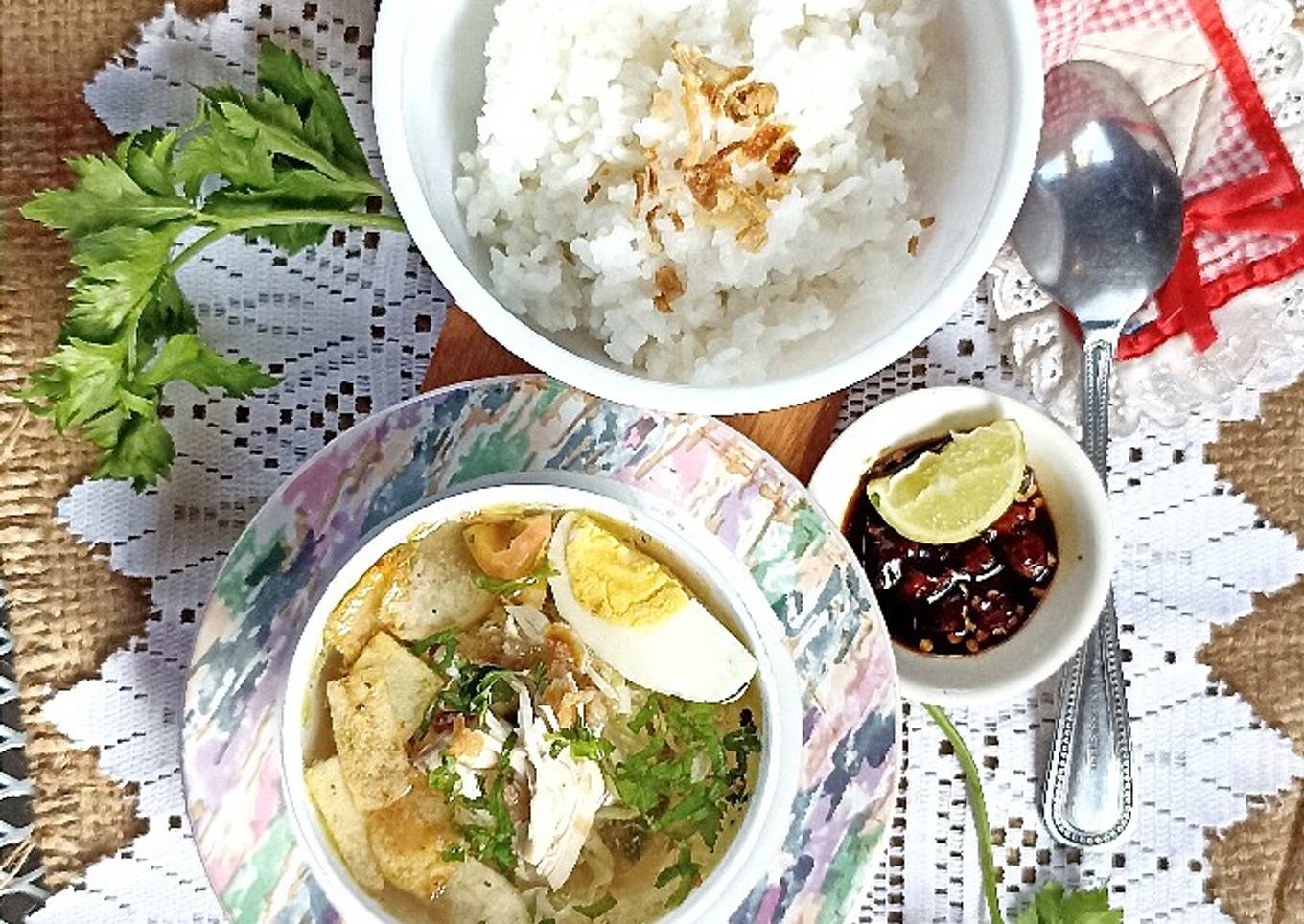 Soto Ayam ala Kadipiro Jogya