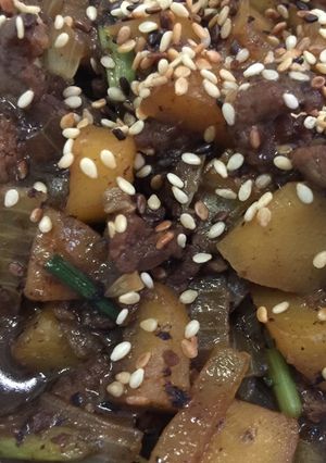 Foto resep Daging Kentang Kecap