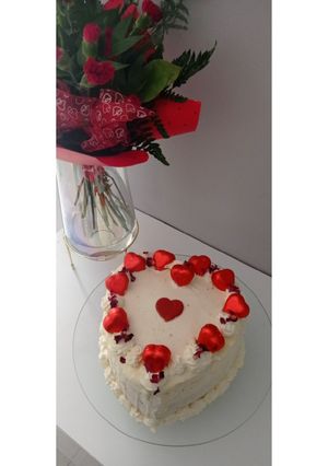 Zdjęcie przepisu Tort serce 🎂❤️.