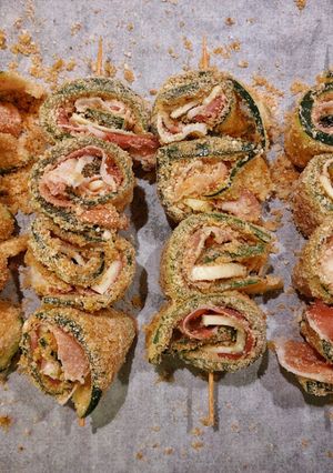 Foto di Involtini di zucchine
