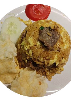 Foto resep Nasi goreng sapi