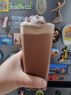 Una foto de Frappé de café