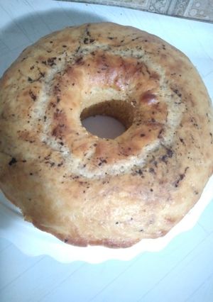 عکسی از دستور کیک با کمی قهوه