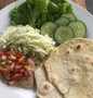 Standar Bagaimana cara membuat Healthy Diet Food: Homemade Tortilla + Dori Sambal Matah yang nagih banget