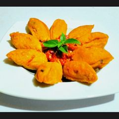 A picture of Akpa-papa or Maize akara.