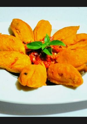 A picture of Akpa-papa or Maize akara.