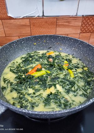 Foto resep Gulai daun singkong