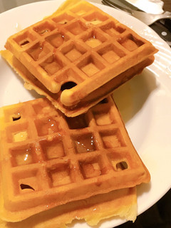 Una foto de Waffles a mi estilo