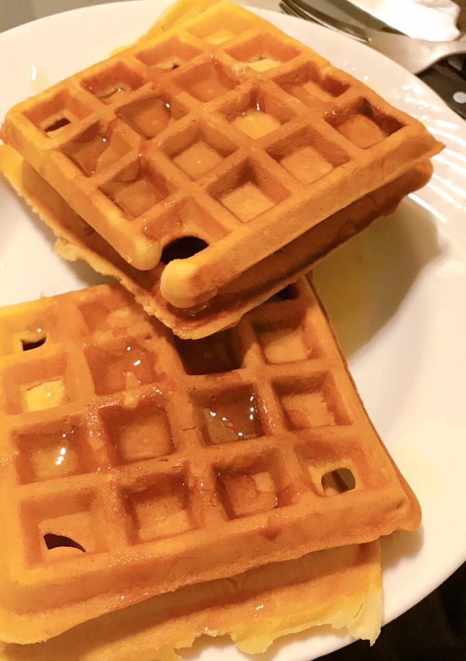 Una foto de Waffles a mi estilo