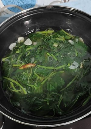 Foto resep Sayur Bayam Simple