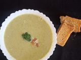 બ્રોકોલી આલ્મંડ સુપ (Broccoli Almond Soup Recipe In Gujarati)
