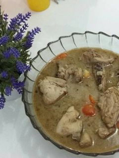 Foto resep Opor ayam dengan bumbu instan
