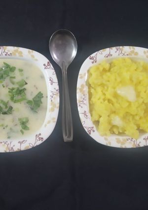 કાઠીયાવાડી કઢી (Kathiyawadi Kadhi Recipe In Gujarati) રેસીપી મુખ્ય ફોટો