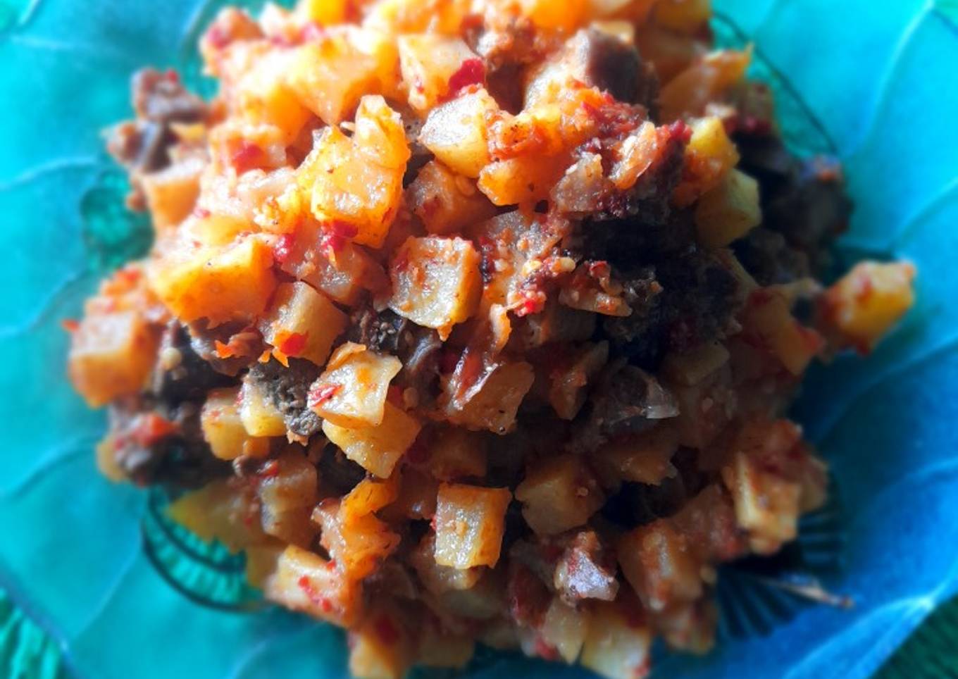 Sambal goreng hati kentang