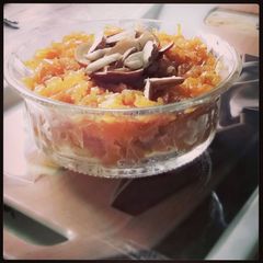 A picture of Gajar ka Halwa (Carrot Halwa).