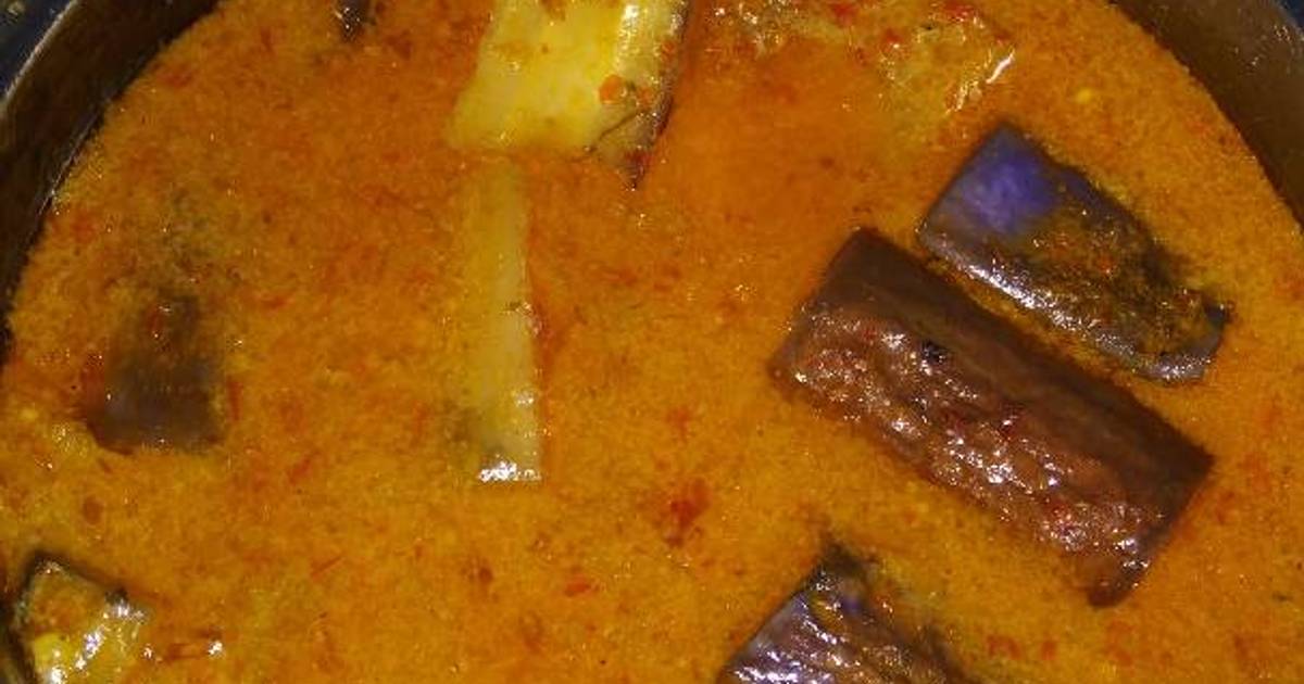 Resep Sayur terong santan pedas oleh Rahayu Ayu - Cookpad