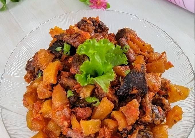 201. Sambal Goreng Kentang Hati Ampela