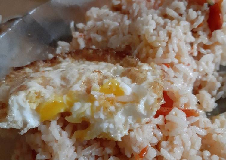 Resep Nasi goreng tomat Anti Gagal