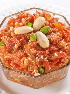 Una foto de Dulce de Zanahorias (Gajar ka halva)