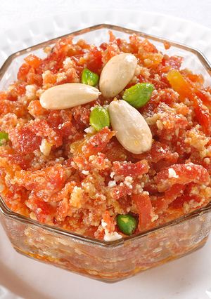 Una foto de Dulce de Zanahorias (Gajar ka halva)