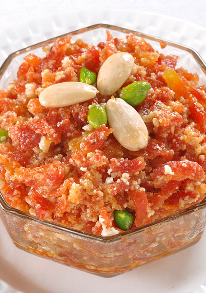 Una foto de Dulce de Zanahorias (Gajar ka halva)