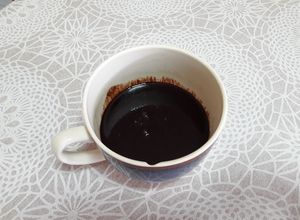 Foto principal de Chocolate a la taza espeso con nueces solidario de comercio justo y vegano☕