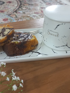 عکسی از دستور کیک سه رنگ (کیک ماست)