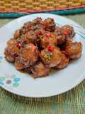 Tumis Bakso Pedas Manis