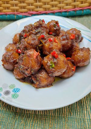 Foto resep Tumis Bakso Pedas Manis