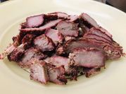 Gambar daging sei sapi asap