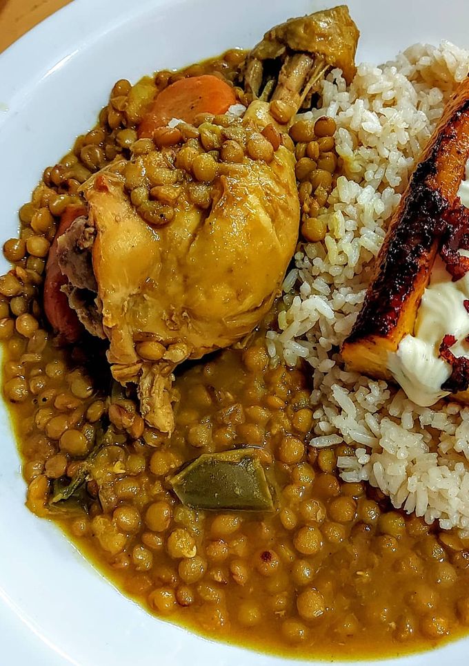 Una foto de LENTEJAS🍛BIFÁSICAS...!😋