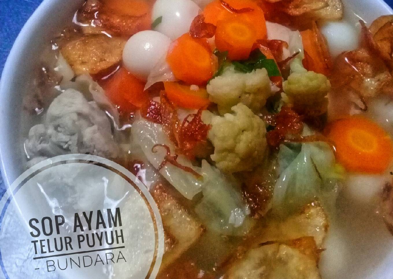 SOP Ayam Telur Puyuh no Ribet no MSG