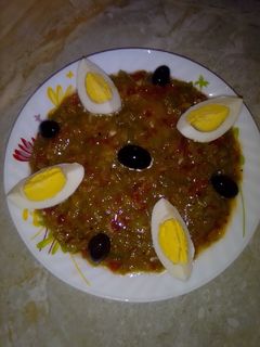 صورة لوصفة سلطة مشوية