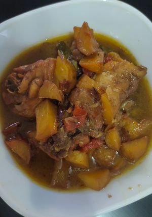 Foto resep Semur ayam kentang