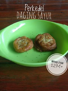 Foto resep Perkedel Daging Sayur mpasi 1th