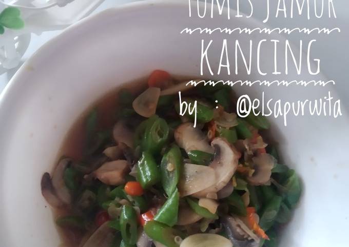 Langkah Mudah Membuat Resep Tumis jamur kancing