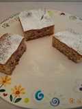 Torta quadrata al lampone