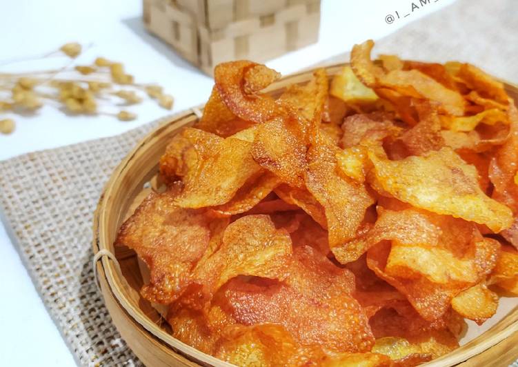 Caranya Membuat Potato Chips / Keripik Kentang Enak Bergizi