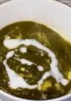 A picture of Delicious Palak_Paneer.