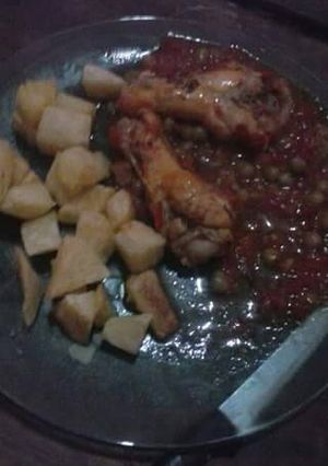 Una foto de Mi pollo a la portuguesa!
