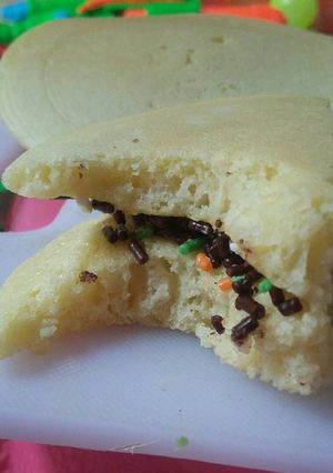 Foto resep Pancake lembut dan aman buat anak (no BP no BS no Emuls)