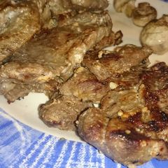 A picture of Wild Boar in Garlic.