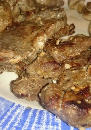 A picture of Wild Boar in Garlic.
