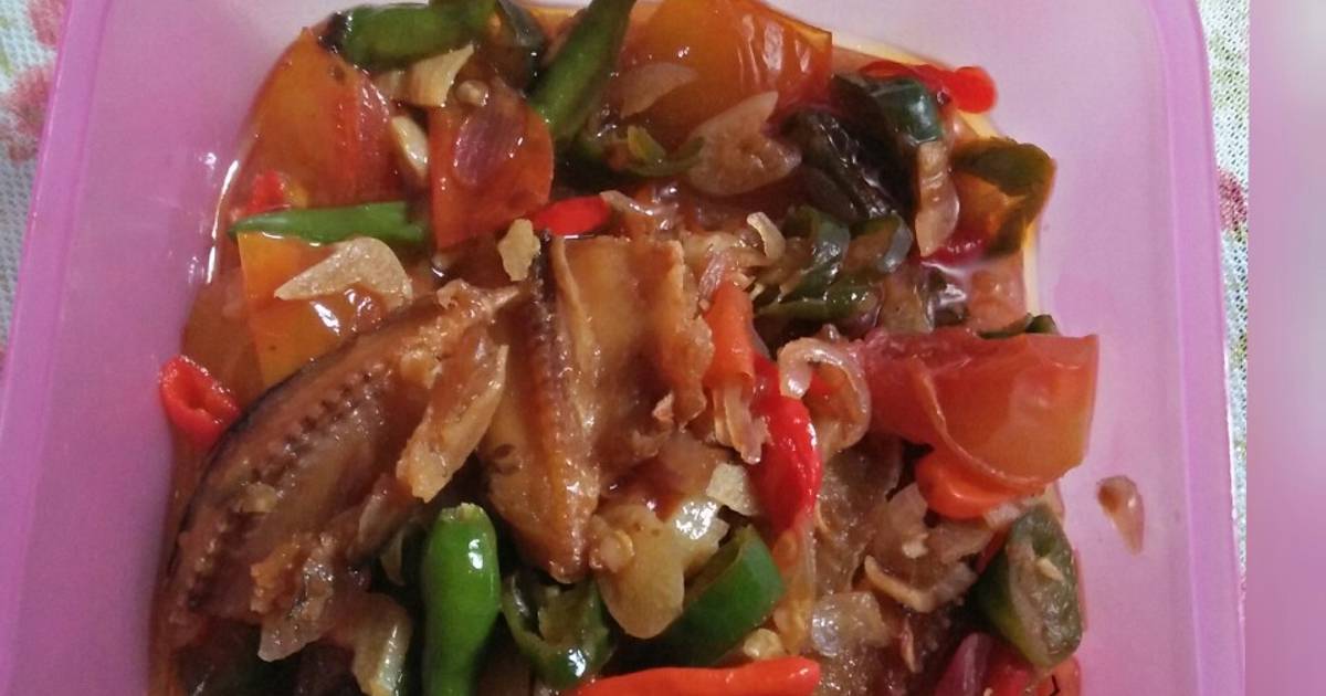 Resep Ikan Asin Telang Masak Asam Khas Banjar Oleh Ati Dewanthi