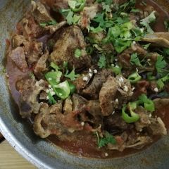 A picture of Tawa gosht.