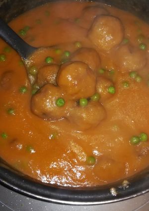 Una foto de Albóndigas en salsa