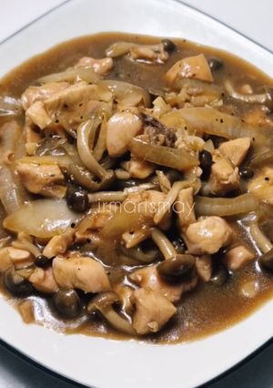 Foto resep 536. Tumis Ayam Jamur Shimeji